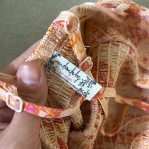 Free People Peach and Pink dress